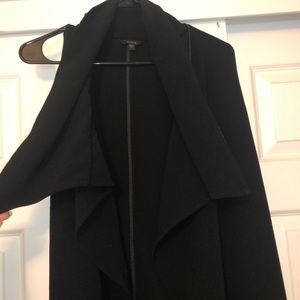 Guess Full Length, Sleeveless, Tie-waist Trench